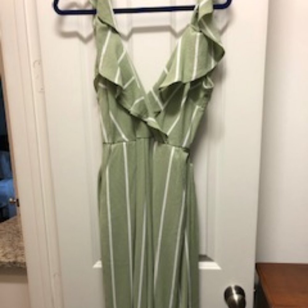 Striped Jumpsuit